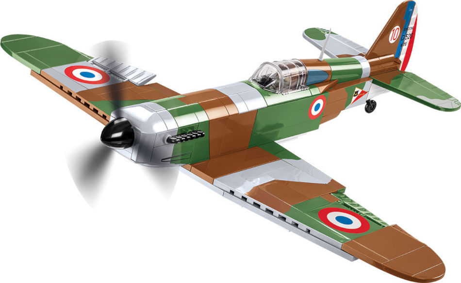 KLOCKI COBI HC WWII 5720 SAMOLOT DEWOITINE D.520 283KL.